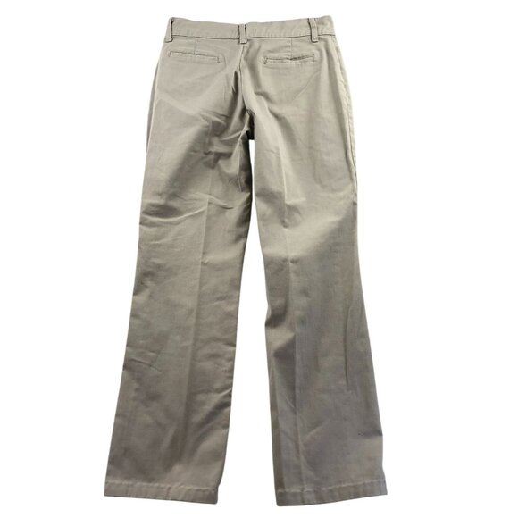 Riders By Lee Women Pants Size 6M EasyCare Khaki Straight Leg Tan Classic Casual - Picture 2 of 13